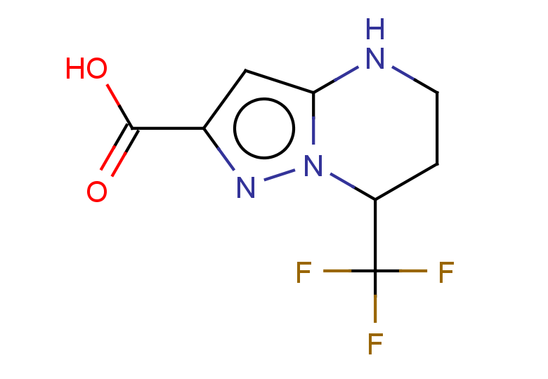 7-(trifluoromethyl)-4H,5H,6H,7H-pyrazolo[1,5-a]pyrimidine-2-carboxylic acid