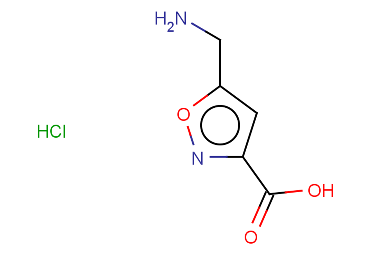 5-(aminomethyl)-1,2-oxazole-3-carboxylic acid hydrochloride