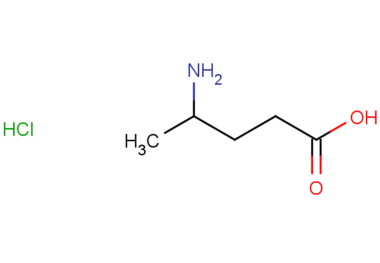 4-aminopentanoic acid hydrochloride