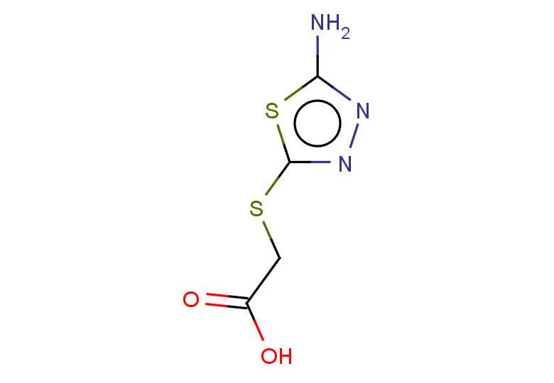 2-[(5-amino-1,3,4-thiadiazol-2-yl)sulfanyl]acetic acid