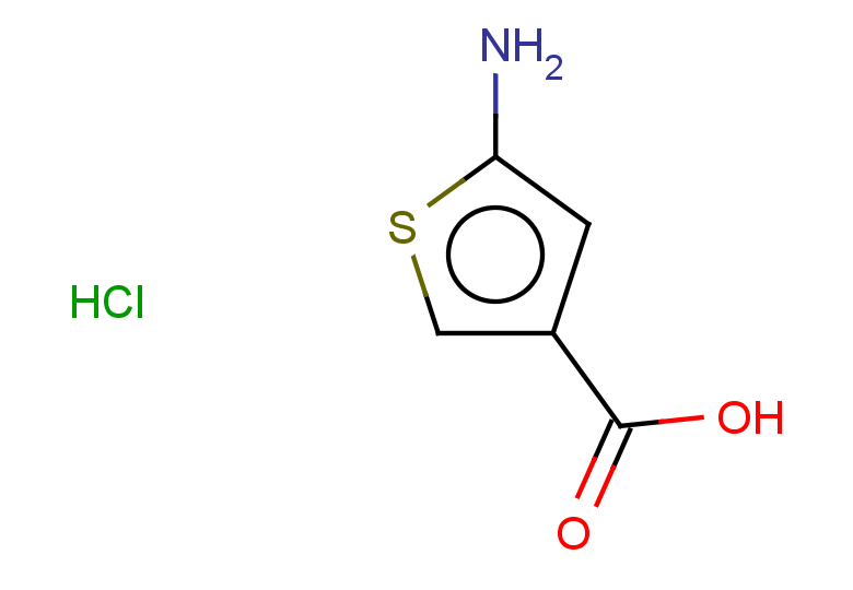5-aminothiophene-3-carboxylic acid hydrochloride