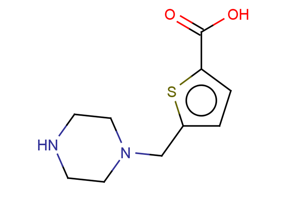 5-(piperazin-1-ylmethyl)thiophene-2-carboxylic acid