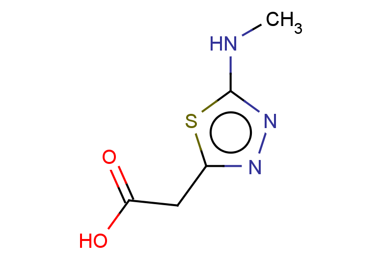2-[5-(methylamino)-1,3,4-thiadiazol-2-yl]acetic acid