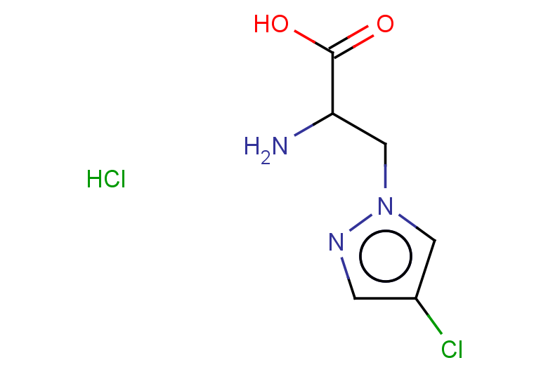 2-amino-3-(4-chloro-1H-pyrazol-1-yl)propanoic acid hydrochloride