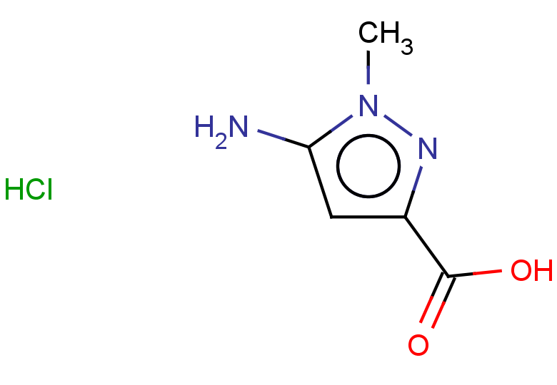 5-amino-1-methyl-1H-pyrazole-3-carboxylic acid hydrochloride