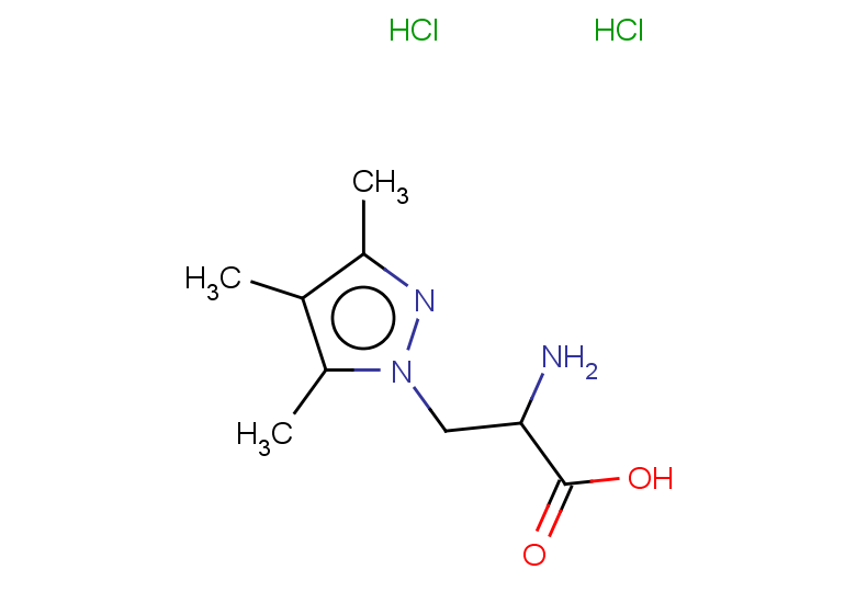 2-amino-3-(trimethyl-1H-pyrazol-1-yl)propanoic acid dihydrochloride