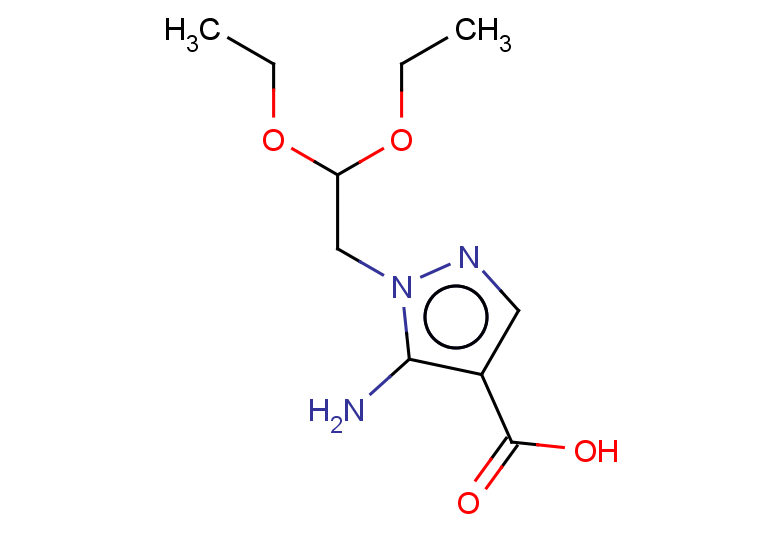 5-amino-1-(2,2-diethoxyethyl)-1H-pyrazole-4-carboxylic acid