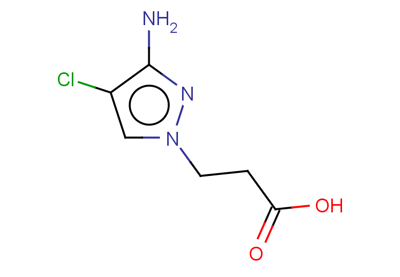 3-(3-amino-4-chloro-1H-pyrazol-1-yl)propanoic acid