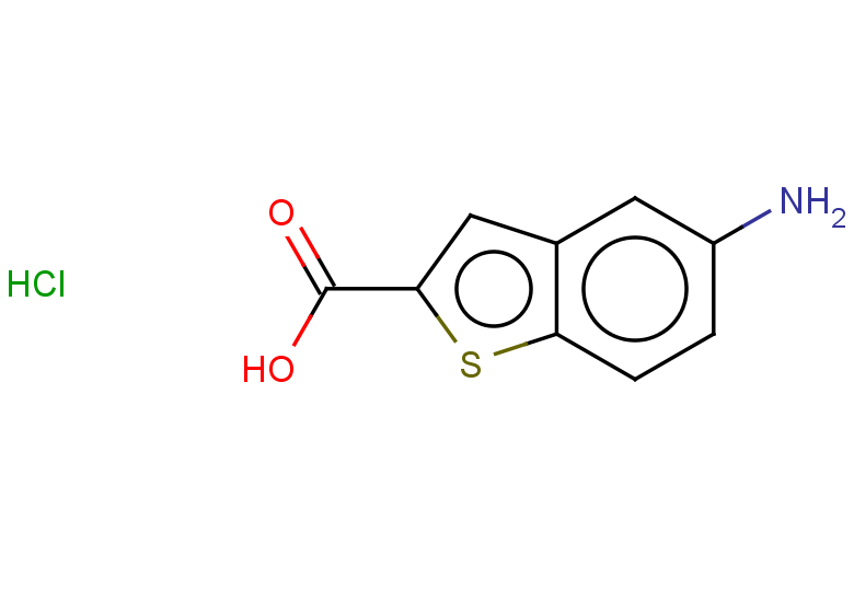 5-amino-1-benzothiophene-2-carboxylic acid hydrochloride