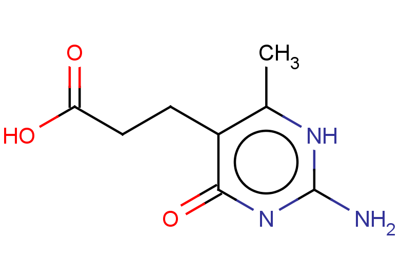3-(2-amino-6-methyl-4-oxo-1,4-dihydropyrimidin-5-yl)propanoic acid
