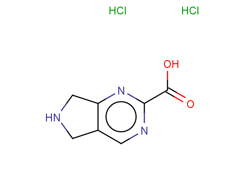 5H,6H,7H-pyrrolo[3,4-d]pyrimidine-2-carboxylic acid dihydrochloride