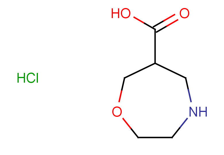 1,4-oxazepane-6-carboxylic acid hydrochloride