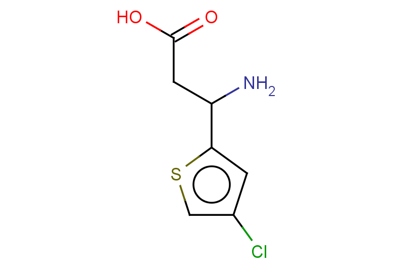 3-amino-3-(4-chlorothiophen-2-yl)propanoic acid