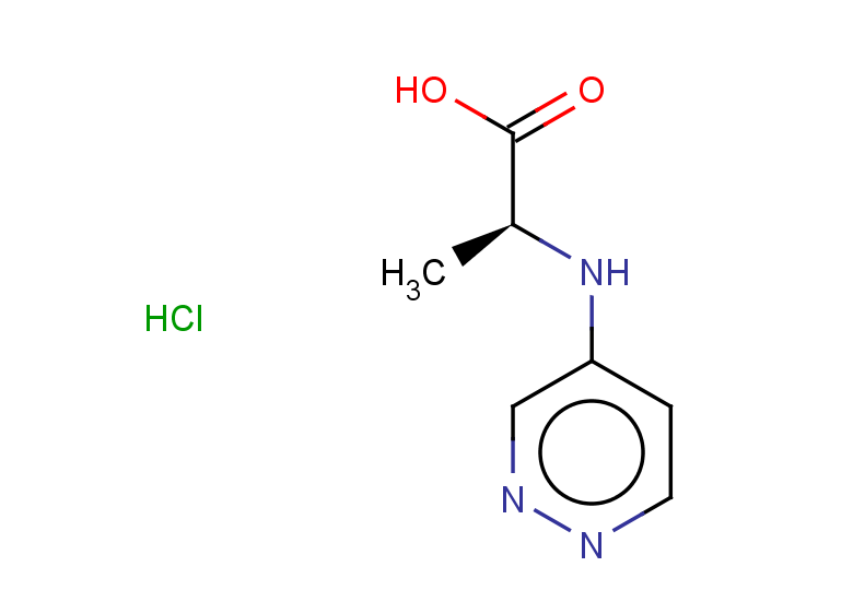 (2S)-2-[(pyridazin-4-yl)amino]propanoic acid hydrochloride