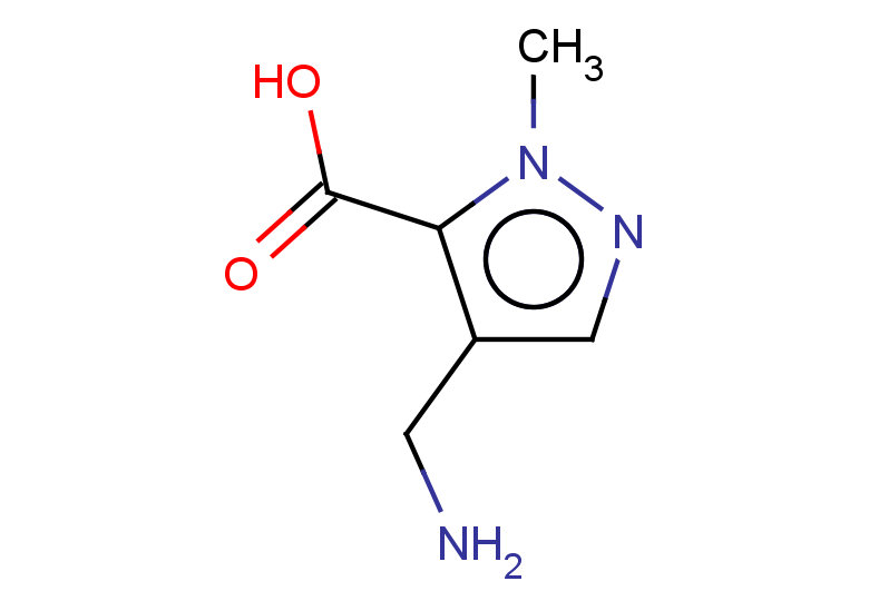 4-(aminomethyl)-1-methyl-1H-pyrazole-5-carboxylic acid