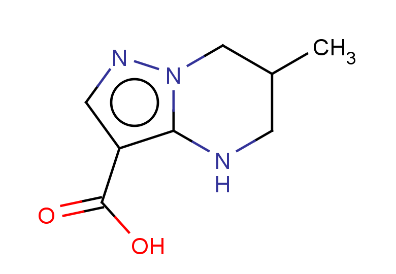 6-methyl-4H,5H,6H,7H-pyrazolo[1,5-a]pyrimidine-3-carboxylic acid