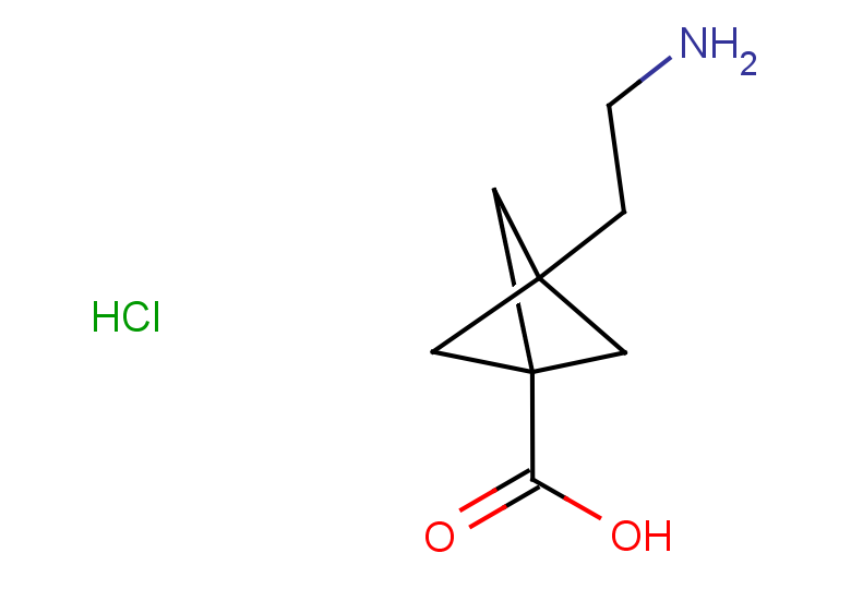 3-(2-aminoethyl)bicyclo[1.1.1]pentane-1-carboxylic acid hydrochloride