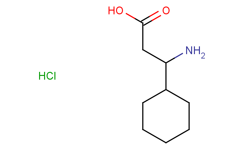 3-amino-3-cyclohexylpropanoic acid hydrochloride