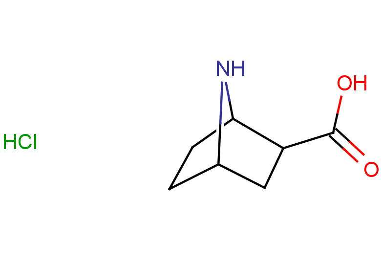 7-azabicyclo[2.2.1]heptane-2-carboxylic acid hydrochloride