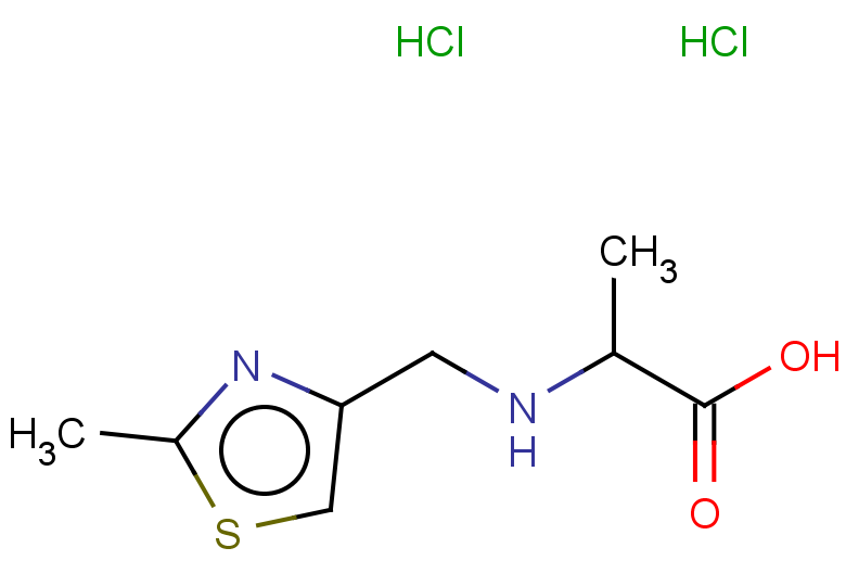 2-{[(2-methyl-1,3-thiazol-4-yl)methyl]amino}propanoic acid dihydrochloride