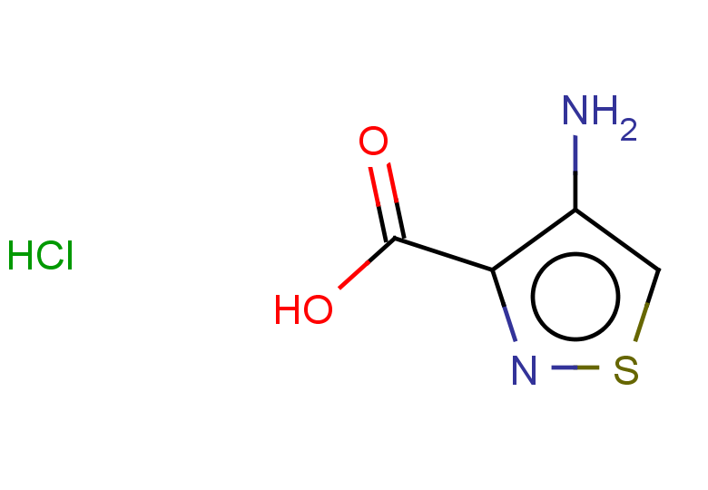 4-amino-1,2-thiazole-3-carboxylic acid hydrochloride