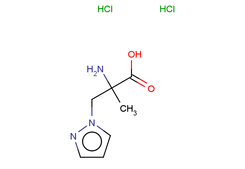 2-amino-2-methyl-3-(1H-pyrazol-1-yl)propanoic acid dihydrochloride