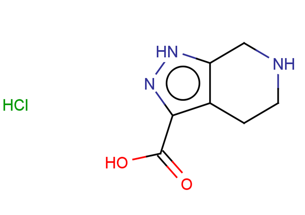 1H,4H,5H,6H,7H-pyrazolo[3,4-c]pyridine-3-carboxylic acid hydrochloride