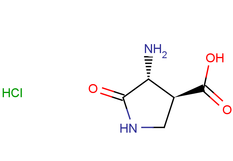 rac-(3R,4S)-4-amino-5-oxopyrrolidine-3-carboxylic acid hydrochloride, trans