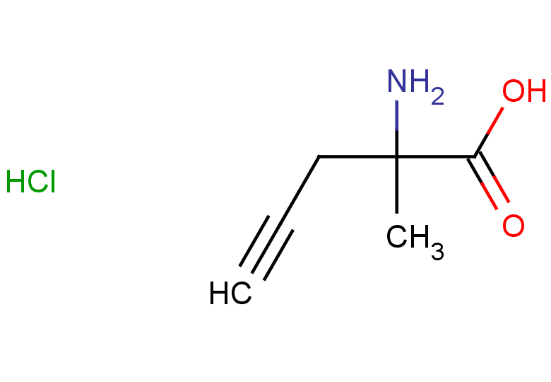 2-amino-2-methylpent-4-ynoic acid hydrochloride