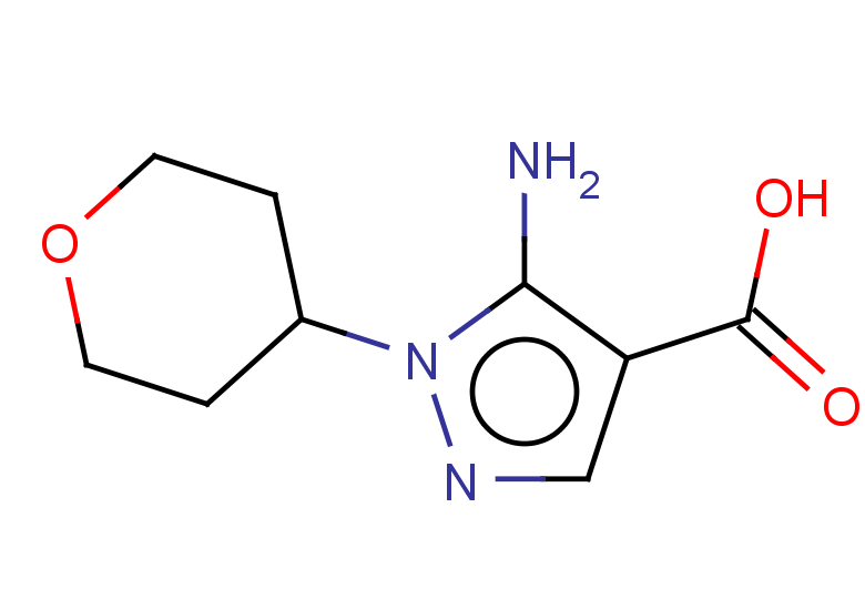 5-amino-1-(oxan-4-yl)-1H-pyrazole-4-carboxylic acid