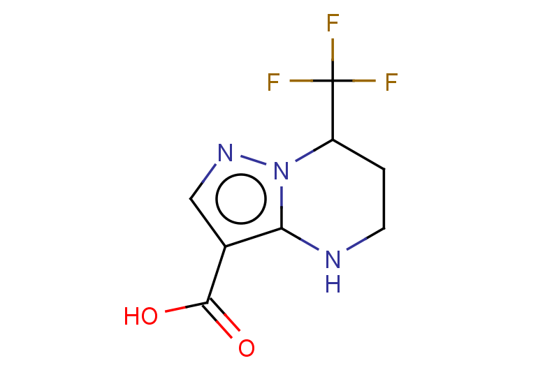 7-(trifluoromethyl)-4H,5H,6H,7H-pyrazolo[1,5-a]pyrimidine-3-carboxylic acid