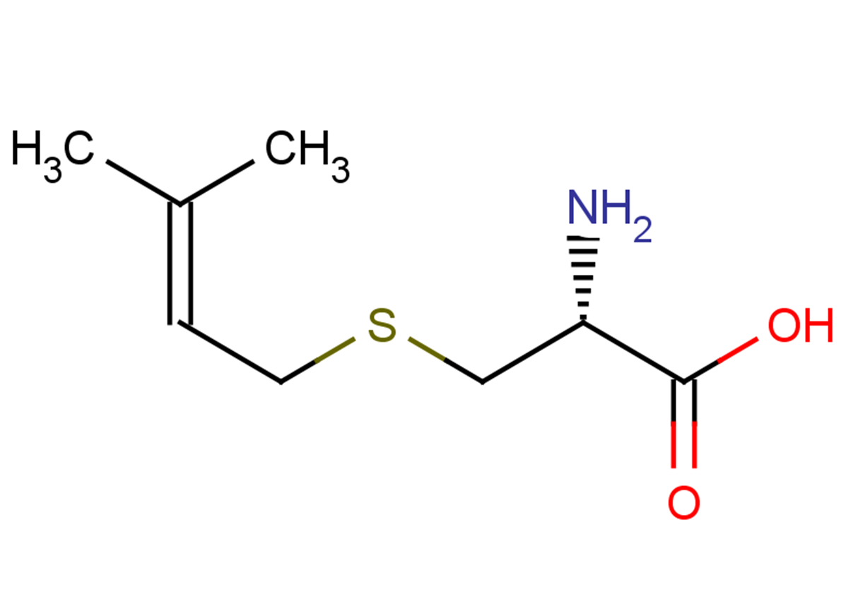(2R)-2-amino-3-[(3-methylbut-2-en-1-yl)sulfanyl]propanoic acid