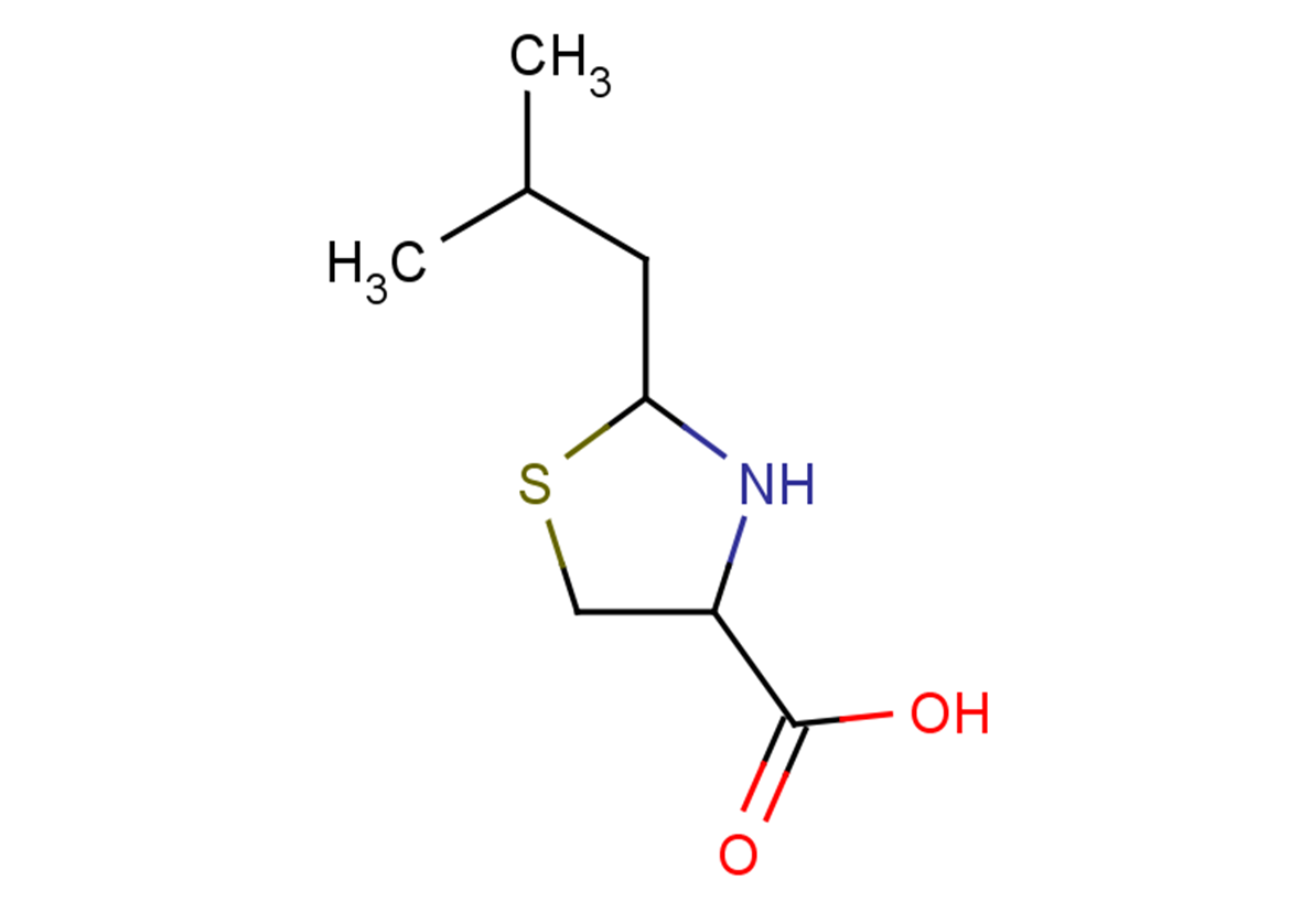 2-(2-methylpropyl)-1,3-thiazolidine-4-carboxylic acid, Mixture of diastereomers