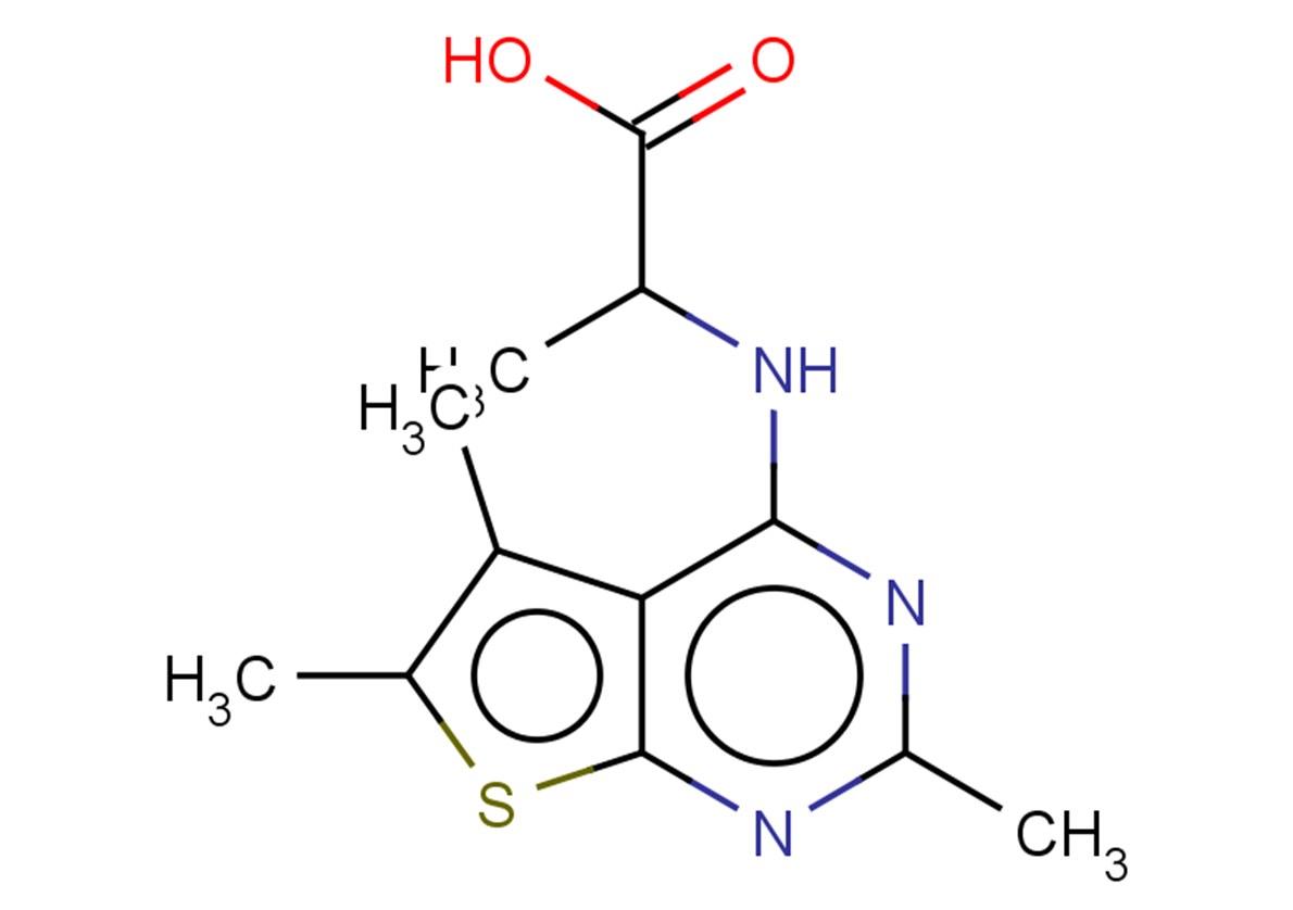 2-({2,5,6-trimethylthieno[2,3-d]pyrimidin-4-yl}amino)propanoic acid