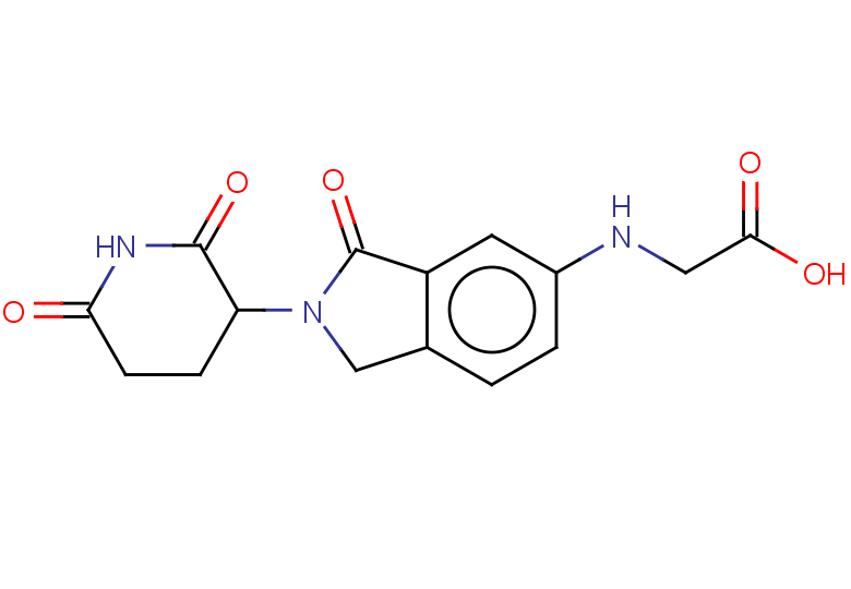 2-{[2-(2,6-dioxopiperidin-3-yl)-3-oxo-2,3-dihydro-1H-isoindol-5-yl]amino}acetic acid
