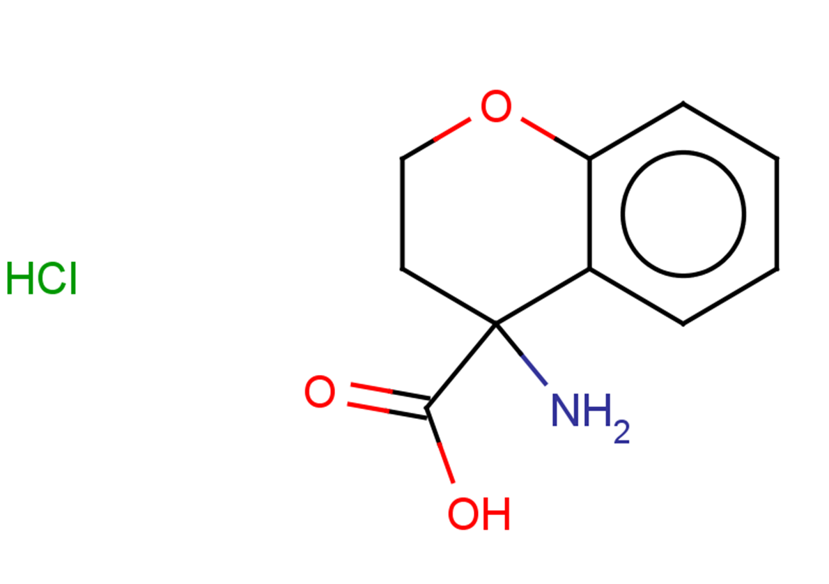 4-amino-3,4-dihydro-2H-1-benzopyran-4-carboxylic acid hydrochloride