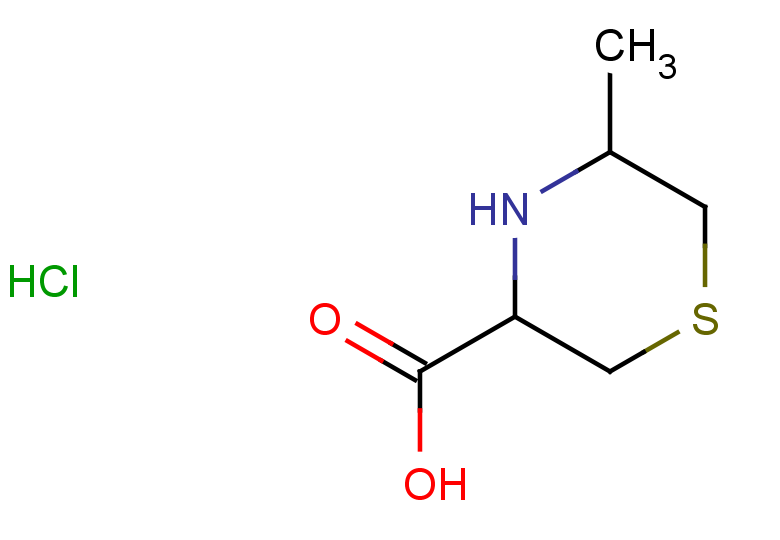 5-methylthiomorpholine-3-carboxylic acid hydrochloride