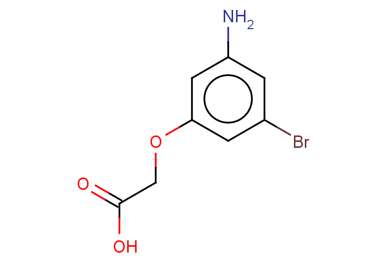 2-(3-amino-5-bromophenoxy)acetic acid