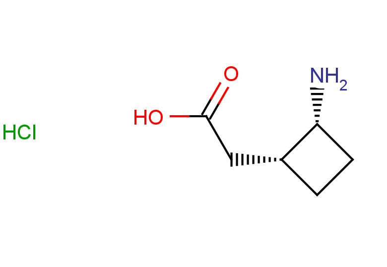 2-[(1R,2R)-2-aminocyclobutyl]acetic acid hydrochloride
