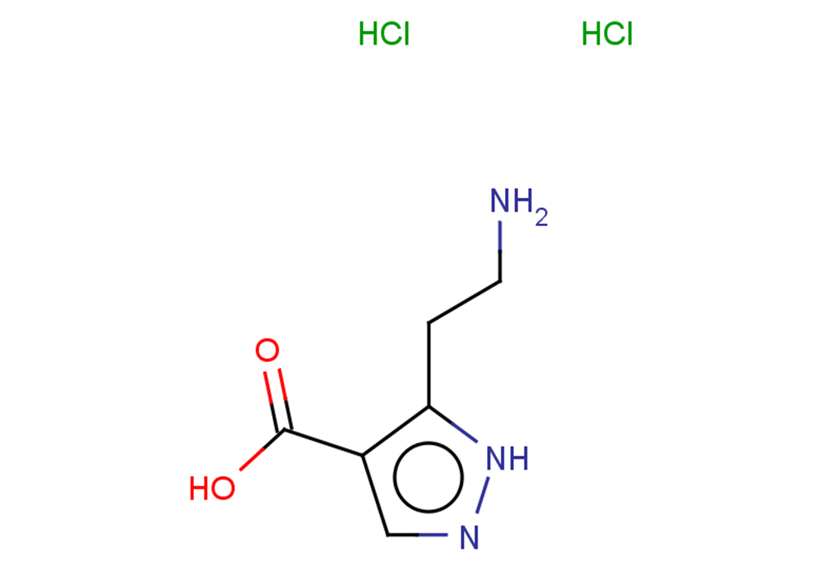 5-(2-aminoethyl)-1H-pyrazole-4-carboxylic acid dihydrochloride
