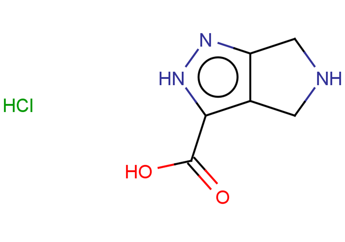 2H,4H,5H,6H-pyrrolo[3,4-c]pyrazole-3-carboxylic acid hydrochloride