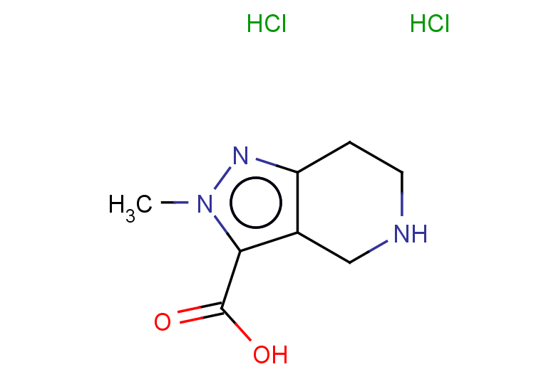 2-methyl-2H,4H,5H,6H,7H-pyrazolo[4,3-c]pyridine-3-carboxylic acid dihydrochloride