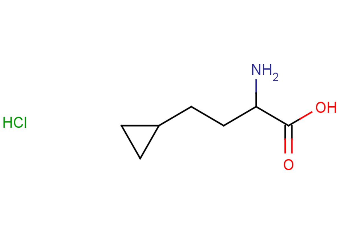 2-amino-4-cyclopropylbutanoic acid hydrochloride