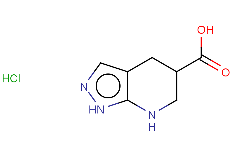 1H,4H,5H,6H,7H-pyrazolo[3,4-b]pyridine-5-carboxylic acid hydrochloride
