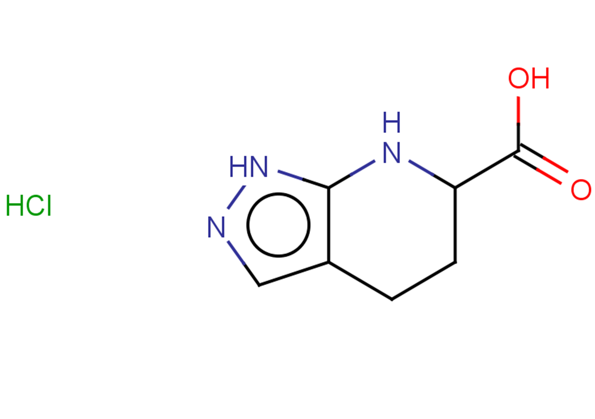 1H,4H,5H,6H,7H-pyrazolo[3,4-b]pyridine-6-carboxylic acid hydrochloride