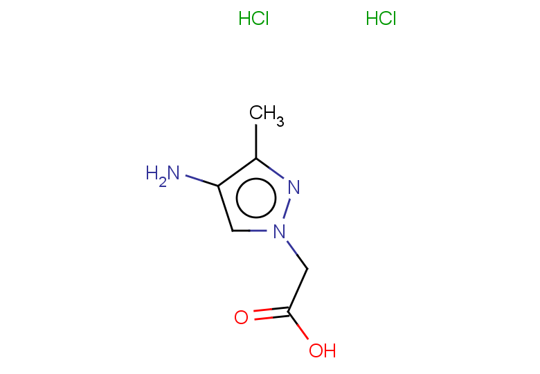 2-(4-amino-3-methyl-1H-pyrazol-1-yl)acetic acid dihydrochloride