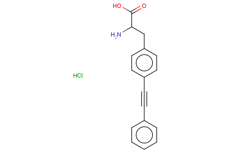 2-amino-3-[4-(2-phenylethynyl)phenyl]propanoic acid hydrochloride
