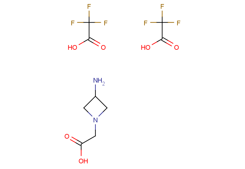 2-(3-aminoazetidin-1-yl)acetic acid, bis(trifluoroacetic acid)