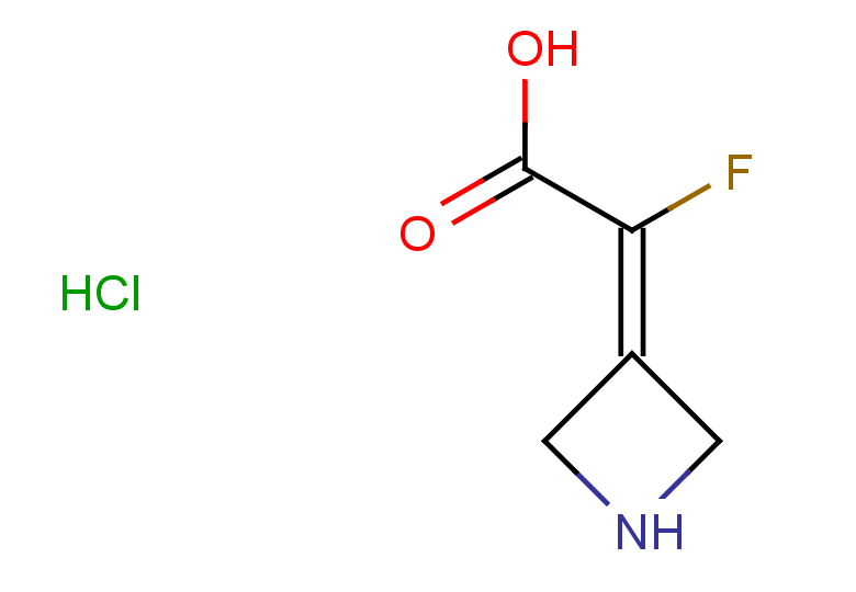 2-(azetidin-3-ylidene)-2-fluoroacetic acid hydrochloride