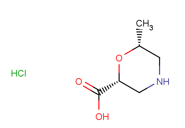rac-(2R,6R)-6-methylmorpholine-2-carboxylic acid hydrochloride, cis